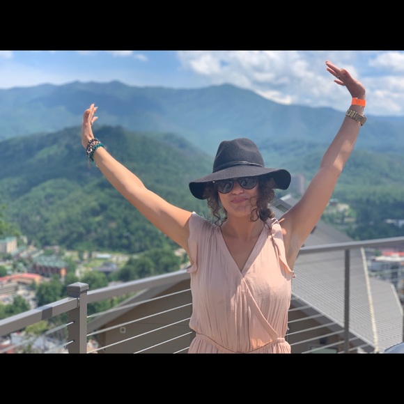 silk romper - Picture 3 of 5